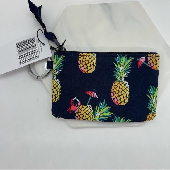 Vera Bradley Toucan Party Zippered ID Case NWT - Picture 3 of 13